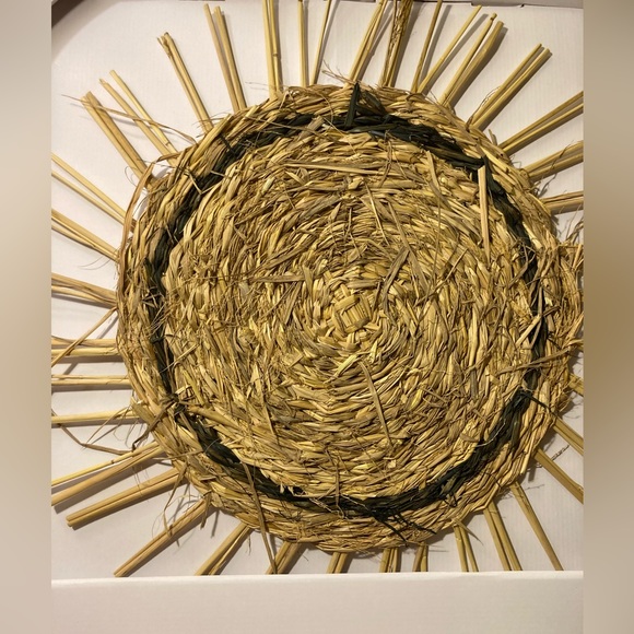 Straw Sun Natural Wall Hanging - Art Gallery Wall Decor - Target Threshold - Picture 4 of 16